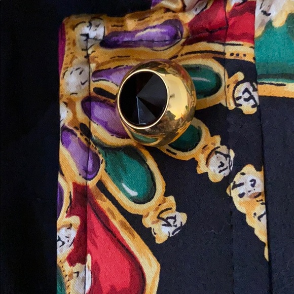 VINTAGE Carlisle silk jacket - Picture 3 of 5